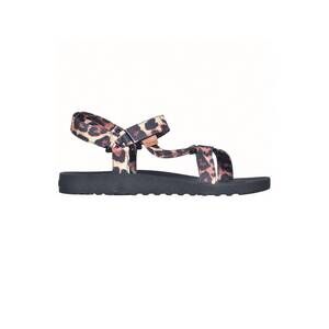 NEW CACATOES manaus leopardo sandal in black